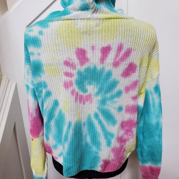 Streetwear Society Tie Dye hooded sweater - Picture 3 of 3